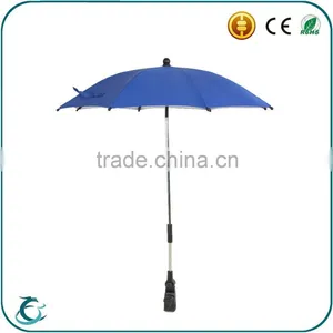 High Quality 14 Inch Custom Logo uv Protect Baby Stroller Umbrella thumbnail-2
