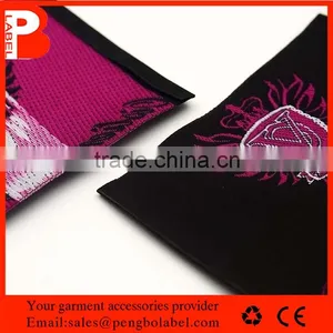 Laser Cut High Definition Polyester Woven Labels for Coat Made in China thumbnail-1