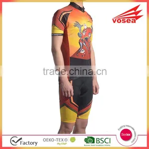 Breathable Cycling Jersey Bib Shorts Manufacture thumbnail-3