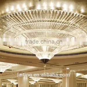 Cone Vortex Luxury Lobby Chandelier Lighting thumbnail-1