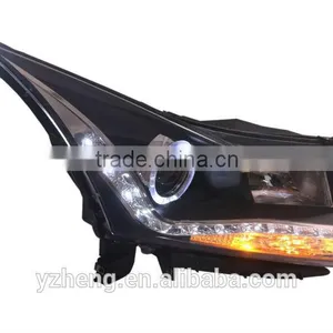 Chevrolet Cruze 2010 Angel Eyes LED Head Lamp thumbnail-1