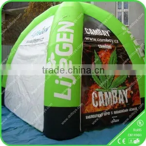 China Latest Hot Sale Business/family Large Transparent House Inflatable Tent Square thumbnail-1