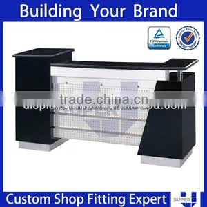 Fashion Retail Clothes Shop Cashier Check Out Counter Wooden Cash Deck thumbnail-4