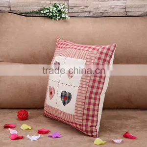 Hand-Embroidered Pillowcases Cotton And Linen Cushion Cover thumbnail-3