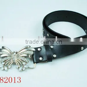 PU Belt With Rhinestone thumbnail-1