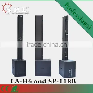 Spe Audio LA-H6 + SP-118B Professional Passive Line Array Column thumbnail-1