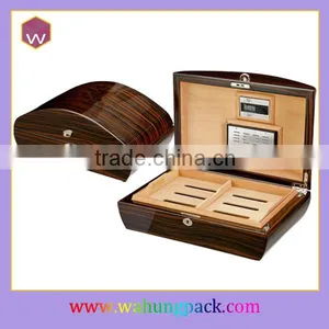 The Digital High-tech Wood Grain Paper Cigar Boxes thumbnail-1