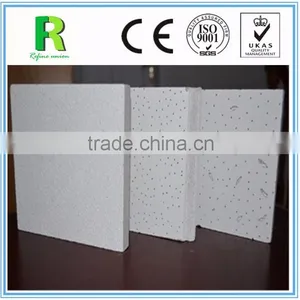 High Quality Suspended Acoustic Mineral Fiber Ceiling Board thumbnail-2