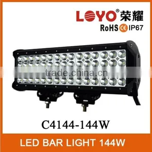 Factory Price!!144W 12" Quad Row LED Light Bar 4 Work Lamp Spot Offroad Mining Truck,Wholesale Led Car Lights thumbnail-1