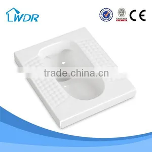 Bath Ware Ceramic Sanitary Quality Squatting wc Pan thumbnail-3