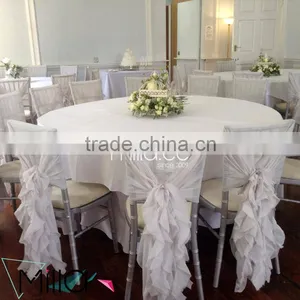 Discount New Design Wholesale Curly Willow Wedding Chair Cover Sash With Hood Quality Choice thumbnail-3