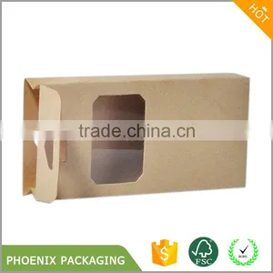 Customized Brown Kraft Paper Box With Window thumbnail-4
