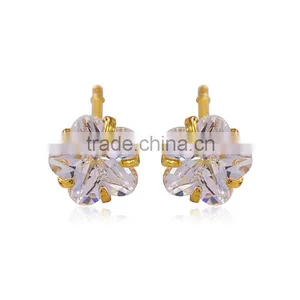 Xuping Fashion 24K Gold Color Earring for Women thumbnail-1