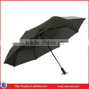 Factory Price Pongee Manual Open 3 Section Umbrella thumbnail-6