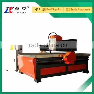 China Hot Sale CNC Engraving Machine For Stone Wood Metal ZK-1318 With Ball Screw Transmission For XYZ-Axis DSP Offline Control thumbnail-2