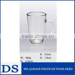 High Quality Glass Water Cup With Handle thumbnail-1