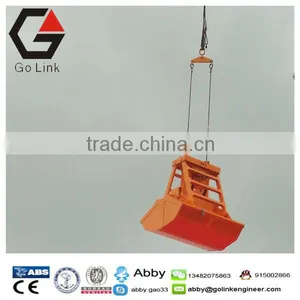 25t Single Rope Wireless Radio Remote Control Grab Bucket Clamshell Grab Bucket Marine Grab Bucket for Bulk Cargo thumbnail-6