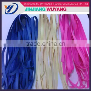 Wuyang Elastic Tape Natural Rubber Band Elastic Rubber Tape for Underwear in 2016 thumbnail-4