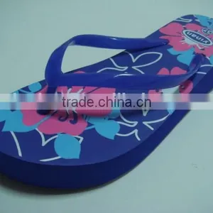 663 LOULUEN Custom EVA Ladies Flat Slippers Wedge Flip Flops For Women With Logo thumbnail-6