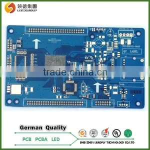 2 Layer FR4 Rigid PCB HAL Lead Free Printed Circuit Board thumbnail-1