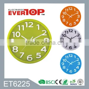 2016 BEST SALE WALL CLOCK WITH 3D NUMBERS ET6226 thumbnail-3