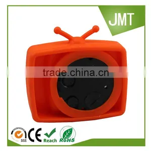 Promotion Gift TV Shape Funny Silicone Alarm Clock for Kid thumbnail-2