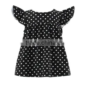 The Latest Fashions Children's Boutique Clothing Polka Dots Baby Girls Dress Princess Dress thumbnail-1