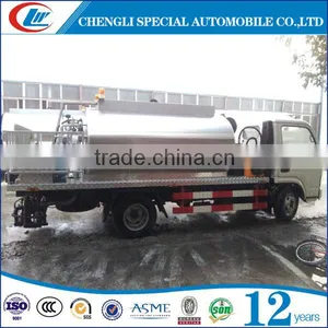 5CBM Bitumen Distributor Truck Heated Bitumen Truck Bitumen Sprayer Truck thumbnail-6