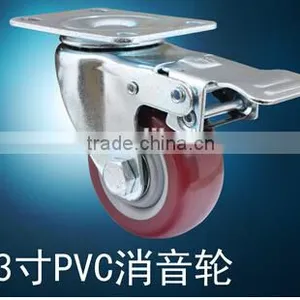 Flight Case Accessories , Flight Case Parts , Flight Case Wheels , The 3 Round of PVC Silencing thumbnail-3