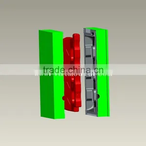 High Precision HDPE Plastic Material Road Safety Barrier Blowing Mould for Blow Molding Machine thumbnail-4