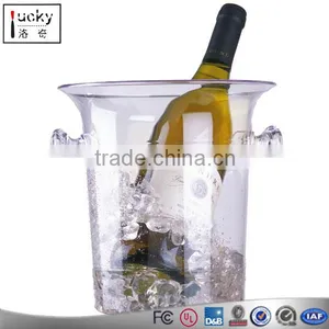 Champagne Cooler Bucket,Prodyne Acrylic Wine Bucket, Off-White thumbnail-2