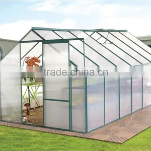 16*8 FT Aluminum Hobby Greenhouse thumbnail-1