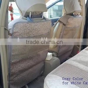 Beige Color Car Seat Back Kick Mat thumbnail-1