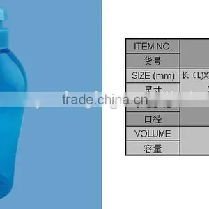 500ml Empty Pet Oil Bottle Transparent Hair Conditioner Bottle With Pump thumbnail-2