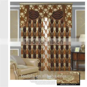 European Jacquard Fabric for Curtain New Curtain Designs thumbnail-6