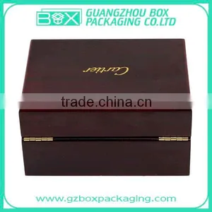 Watch Box for One Use,single Watch Wooden Box/Customize Wood Luxury Watch Box Packaging thumbnail-1