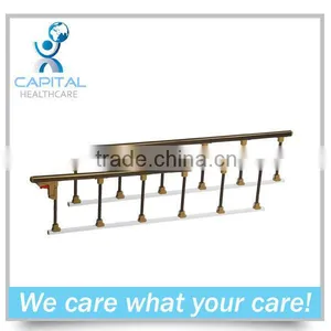 CP-A214 Hot Sale Adjustable Design Aluminum Hospital Guard Rail thumbnail-1
