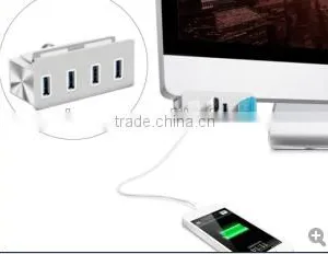 Premium High-speed 4 Port Usb 3.0 Hub With LED Indicators and Easy to be Fixed on the PC or Table thumbnail-4