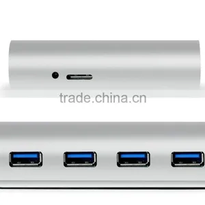 Promotional Aluminum Usb Por Hub, 4 Port Usb 3.0 Hub, Usb Hub 3.0 thumbnail-3