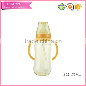 Universal PPSU Baby Feeding Supplier Baby Bottle With Handles thumbnail-1