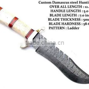 Handmade Damascus Knive thumbnail-1