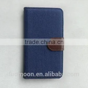 Canvas Flip Leather Phone Universal Case Cover thumbnail-4