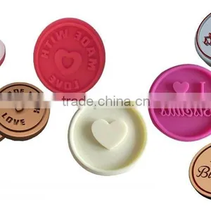 Silicone Cookie Stamp "made With Love" Valentines Day Gift thumbnail-5