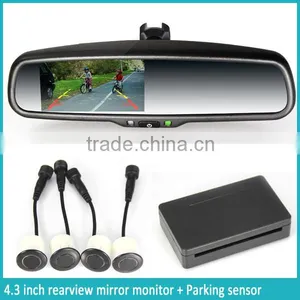 Car Interior Rear View Mirror Monitor With Digital Compass & Temperature thumbnail-5