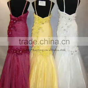 New Design Sexy Backless Spaghetti Strap Beaded Mermaid Fishtail Sleeveless Evening Dress 2014 thumbnail-5