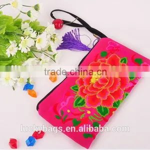 New Chinese Characteristics Bag Ethnic Style Coin Purse Vintage Embroidered Bag Traditional Embroidery Wallet thumbnail-1