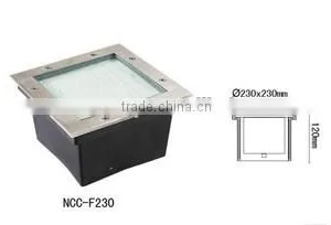 Low Power Square Shape D230 Led Underground Lamp thumbnail-1