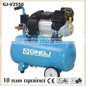 High Quality Portable Double Cylinder Air Compressor for Spray Painting 240v 50HZ thumbnail-1