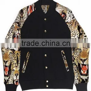 Sublimation Custom Baseball Varsity Jacket / Sublimation School, College Bomber Varsity Jacket thumbnail-1