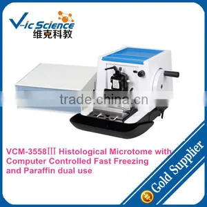 VCM-3558 III Histological Microtome With Computer Controlled Fast Freezing and Paraffin Dual Use thumbnail-1